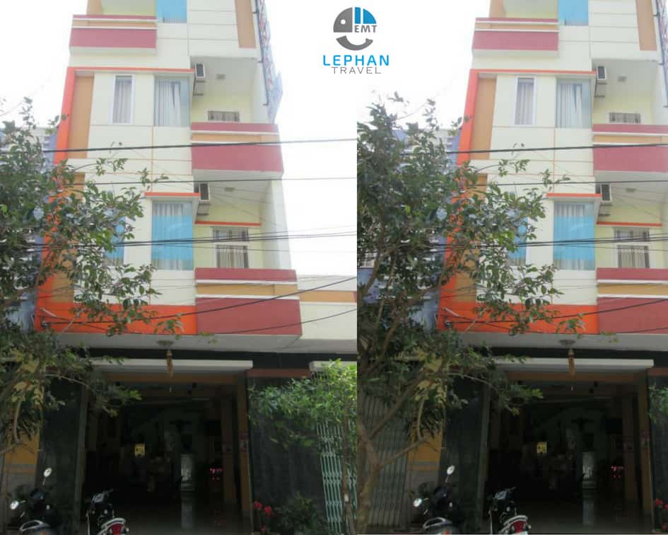Nhà nghỉ ở khu du lịch Hồ Quan Sơn