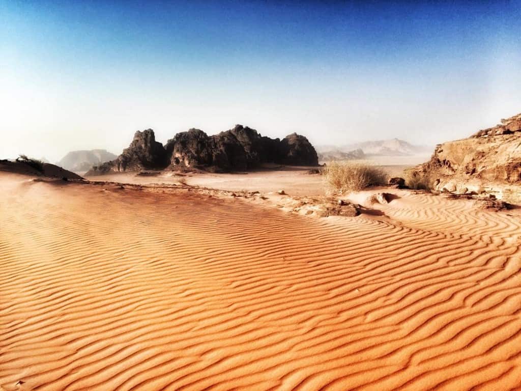 Sa mạc Wadi Rum (Jordan)