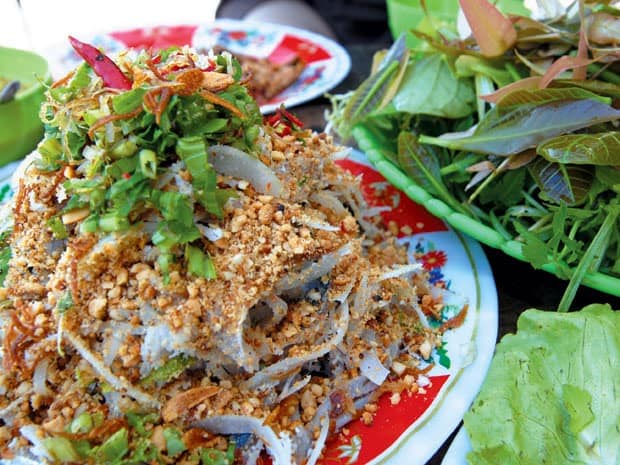Đặc sản Phú Quốc gỏi cá trích