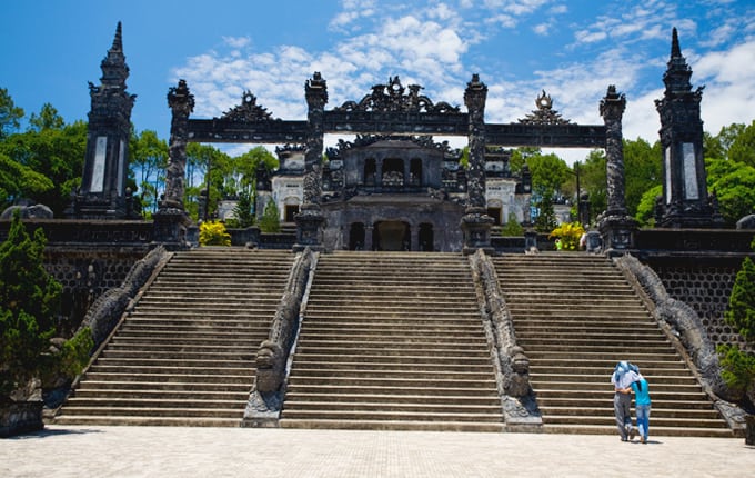 Lăng Khải định Khám phá kinh thành Huế