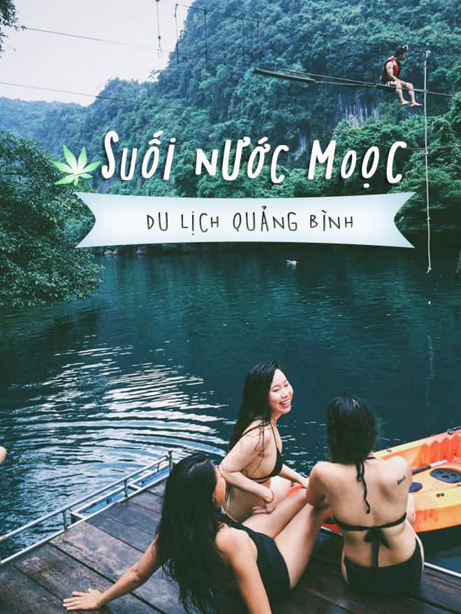 Suối Nước Moọc Du lịch Quảng Bình