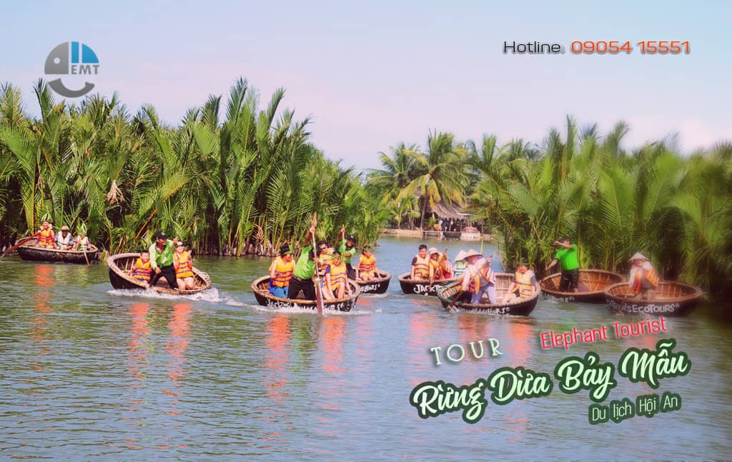 Tour Rừng Dừa Bảy Mẫu 1 Ngày từ Huế
