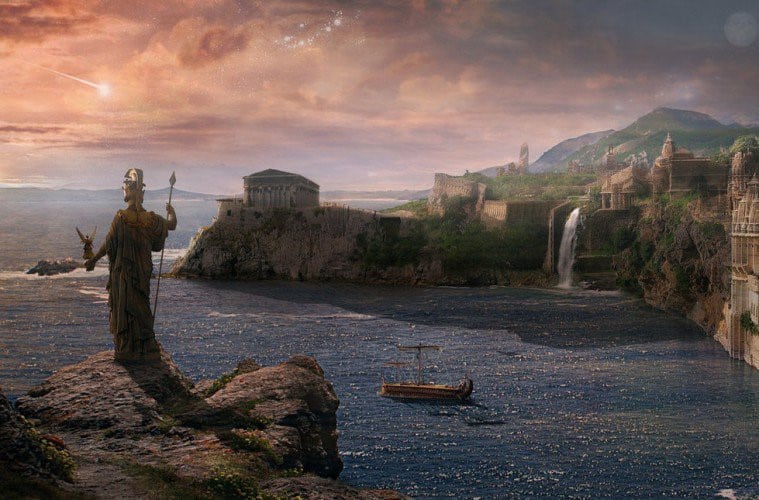 Atlantis nằm ở đâu
