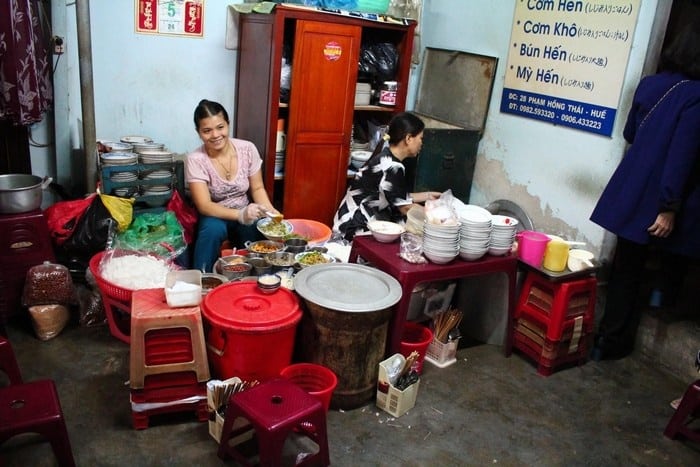 Du lịch Huế Bún Hến