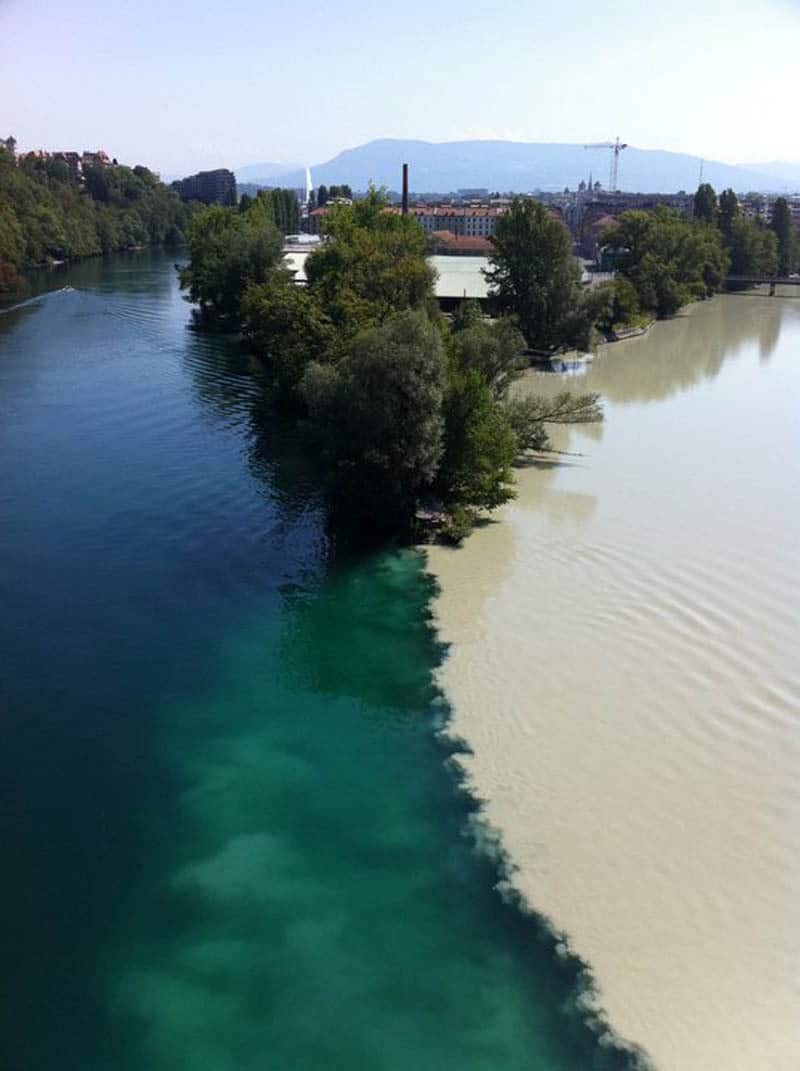 Rhone Arve Geneva