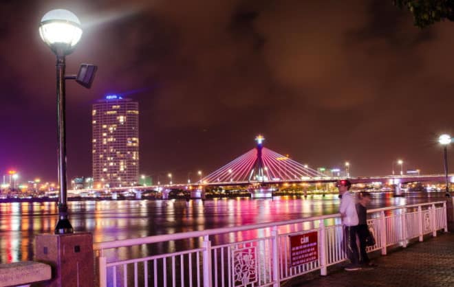 Sông Hàn về đêm du lịch Đà Nẵng