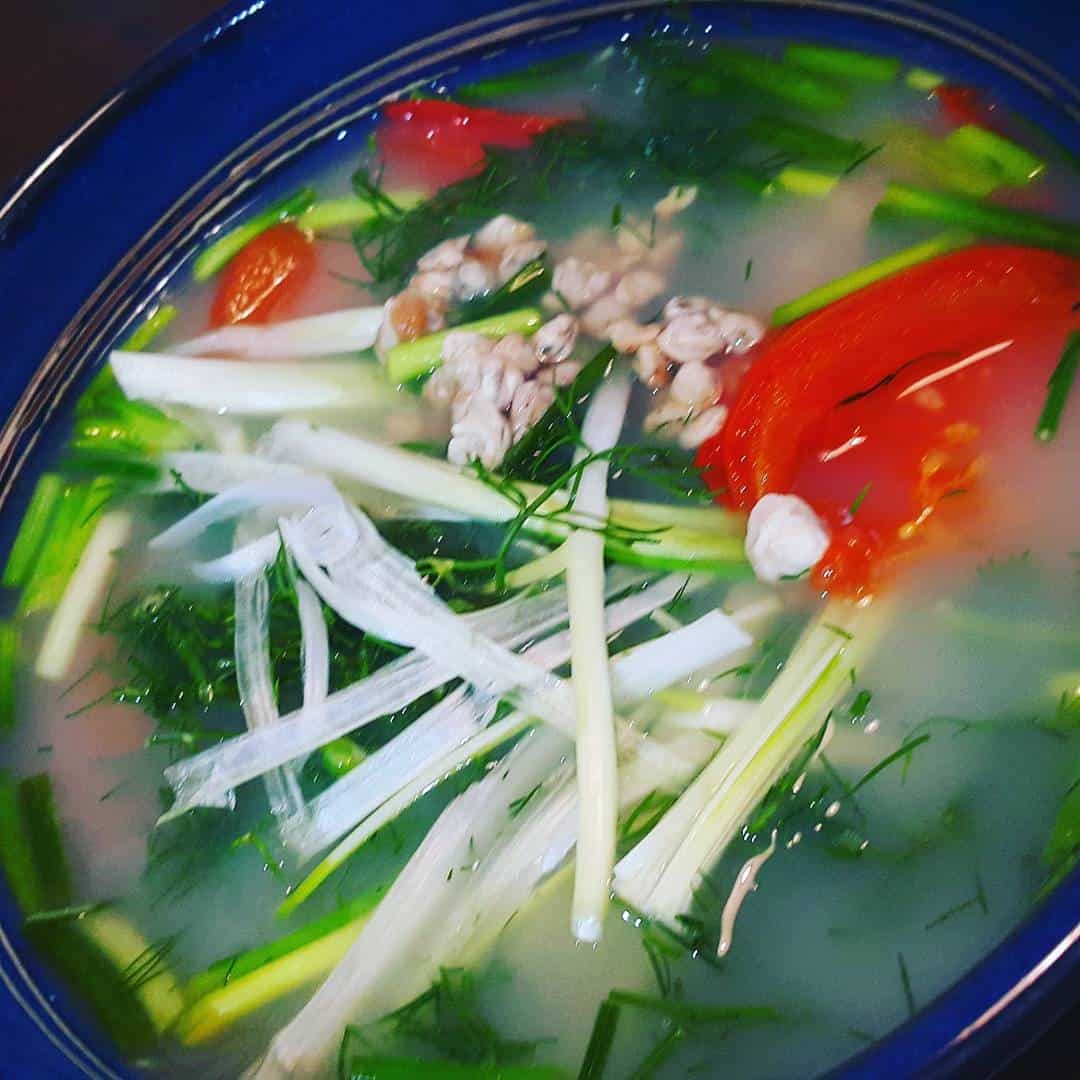 Các món ăn làm từ hến - Canh Hến