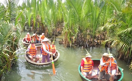 Rừng dừa bảy mẩu du lịch Hội An