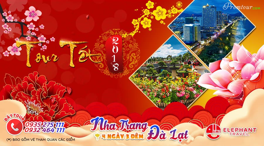 Tour Tết du lịch Nha Trang - Đà Lạt 4N3Đ