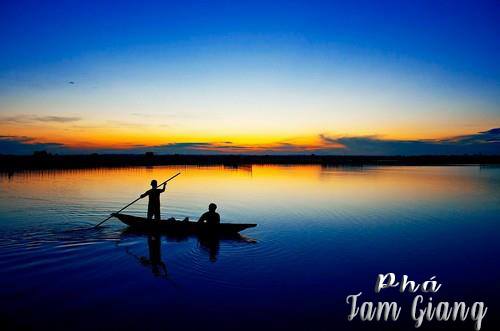 Phá Tam Giang- du lịch huế -điểm dừng chân của người kẻ mộng mơ
