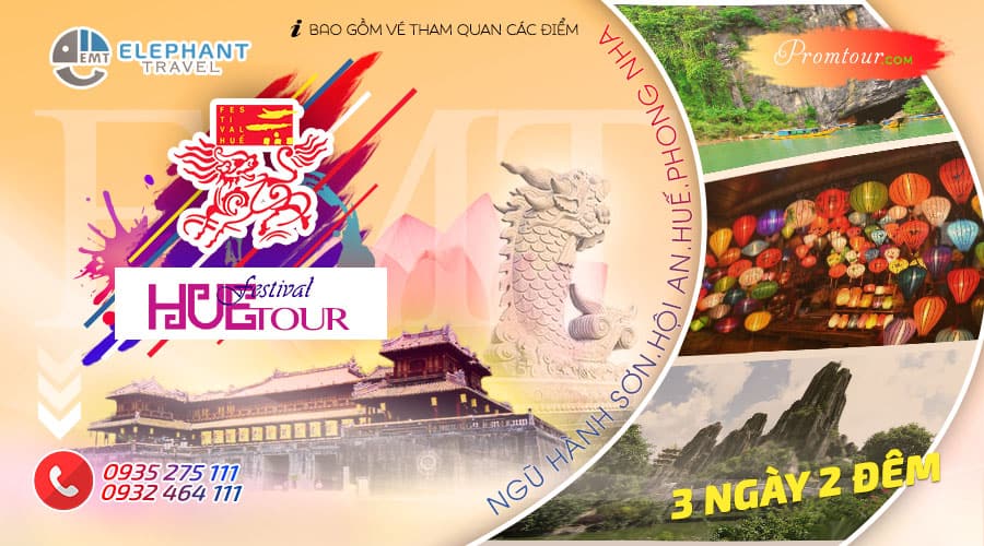 Tour du lịch Đà Nẵng - NHS - Hội An - Huế- Phong Nha