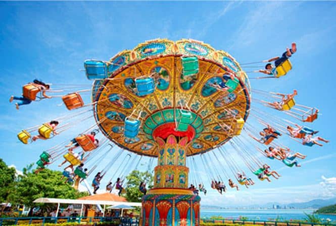 Cây dây văng - Tree Swing kinh nghiệm chơi vinpear land hội an