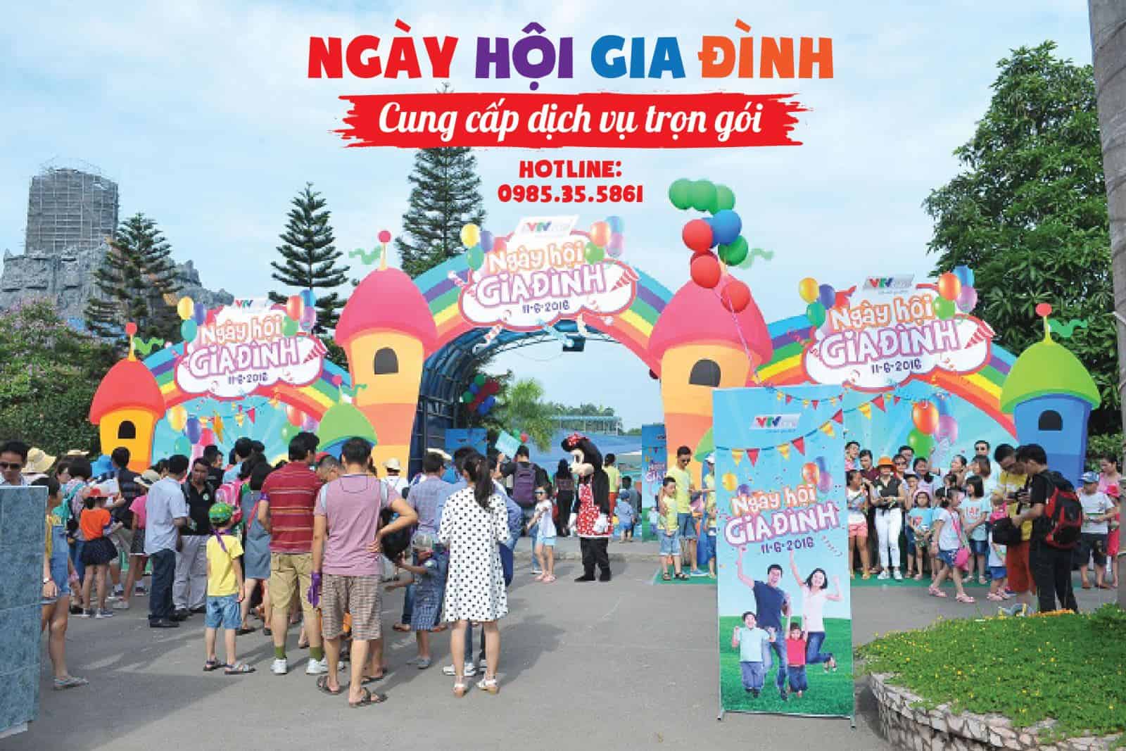 TỔ CHỨC NGÀY HỘI GIA ĐÌNH, TIỆC CÔNG TY TRỌN GÓI