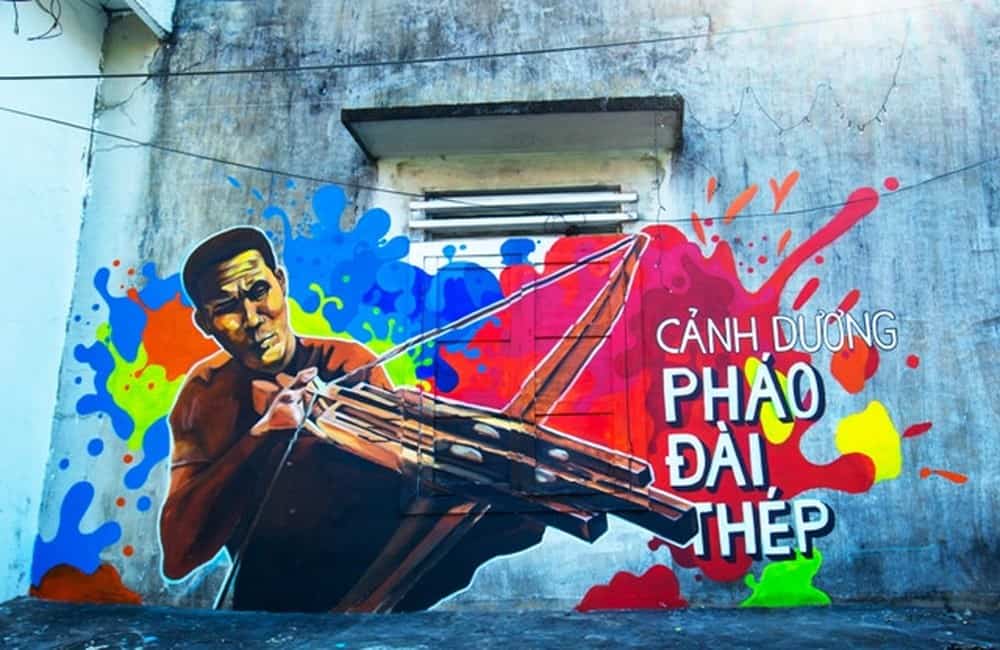 làng bức họa cảnh dương quảng bình