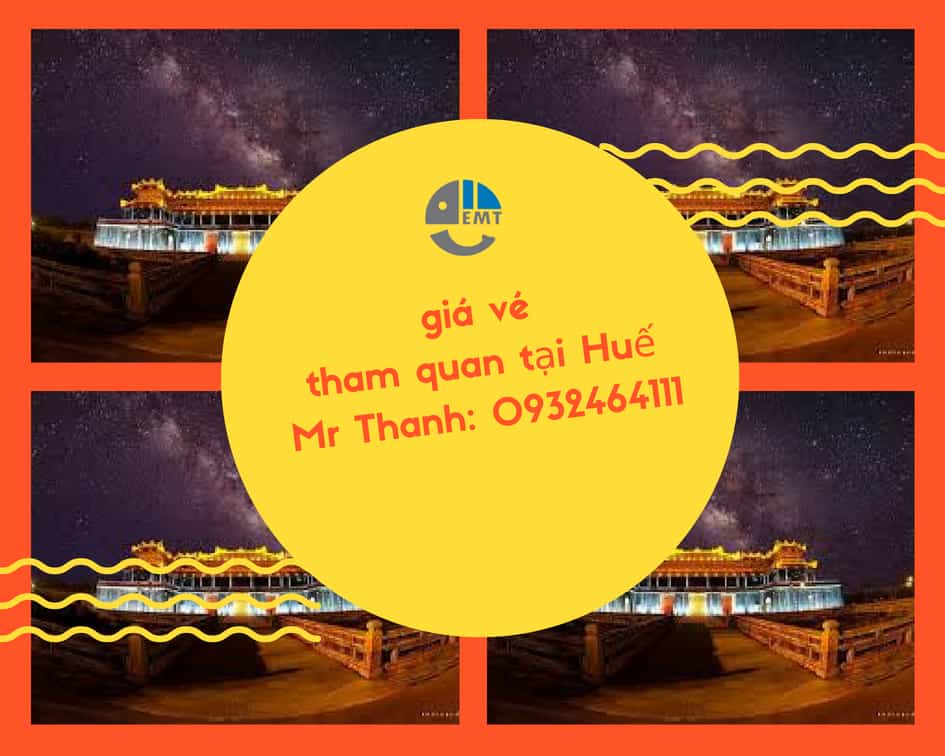 Giá vé tham quan tại Huế