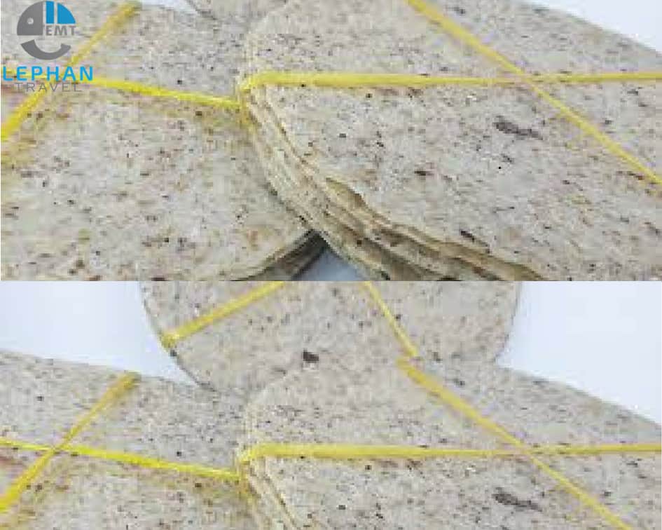 Bánh Tráng nước dừa.