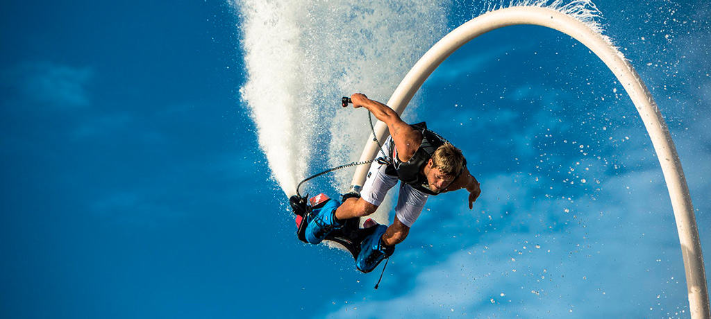 flyboard trên đảo hòn tằm nha trang