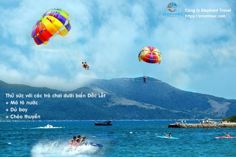 cac tro choi duoi nuoc bien doc let nha trang