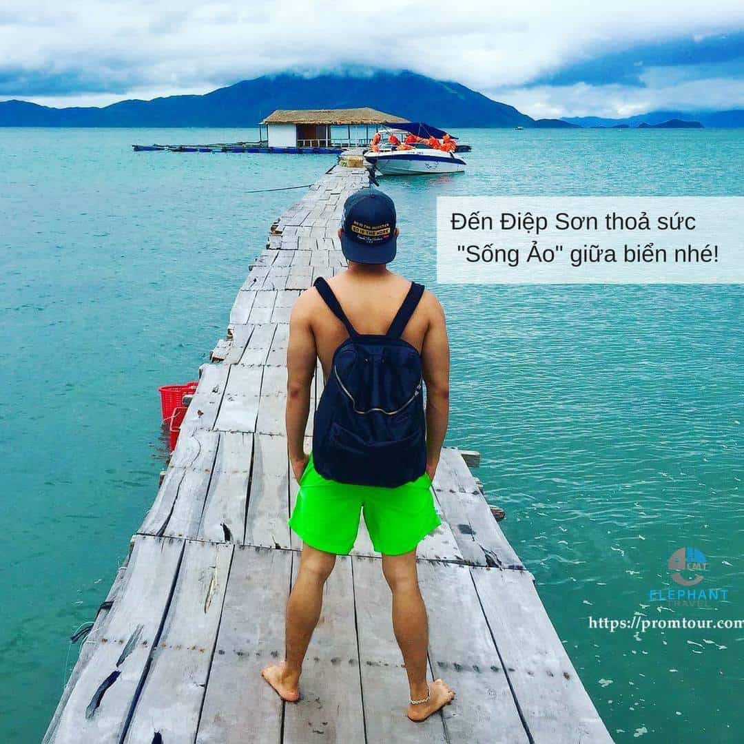 checkin cay cau go diep son nha trang