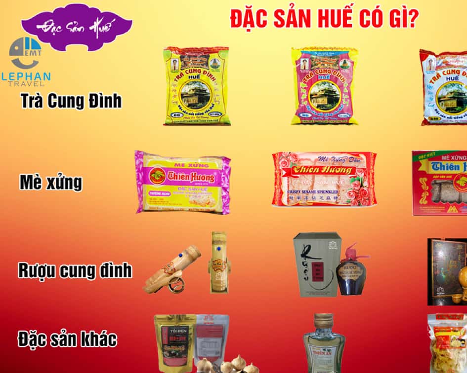 đặc sản Huế bạn nên chọn mua làm quà