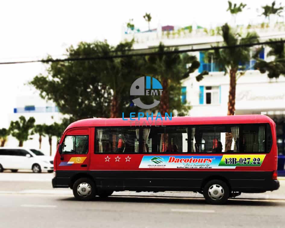 đến Bà Nà bằng xe buýt