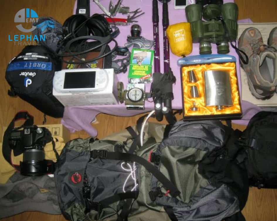  Nên mang theo những vật dụng cần thiết khi đi du lịch Bạch Mã nhé