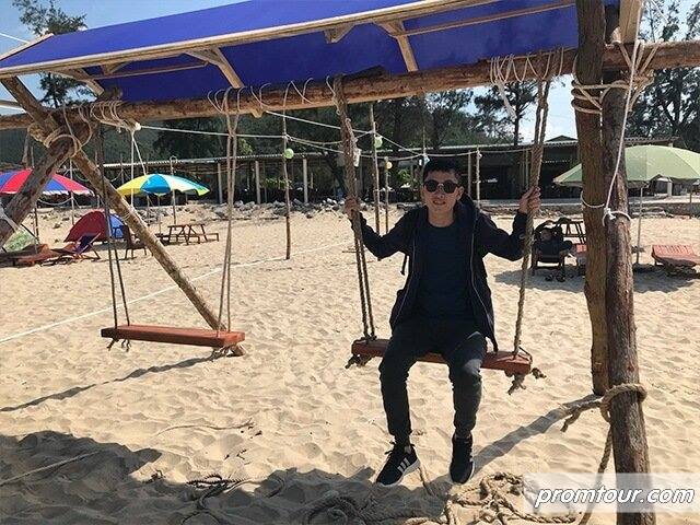 cam trai o bai da nhay