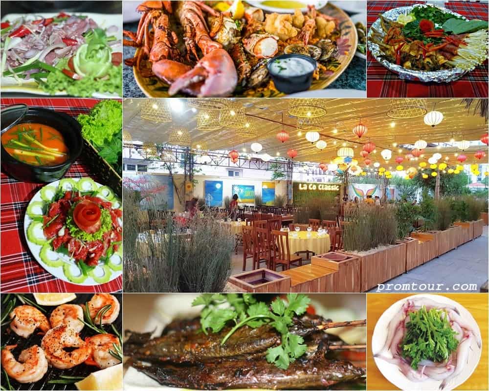 nha hang la co quang binh