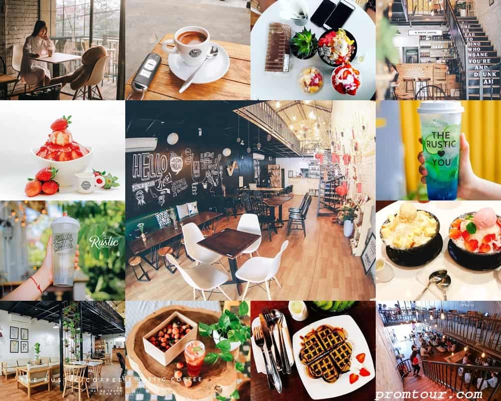 quan cafe the rustic dong hoi quang binh