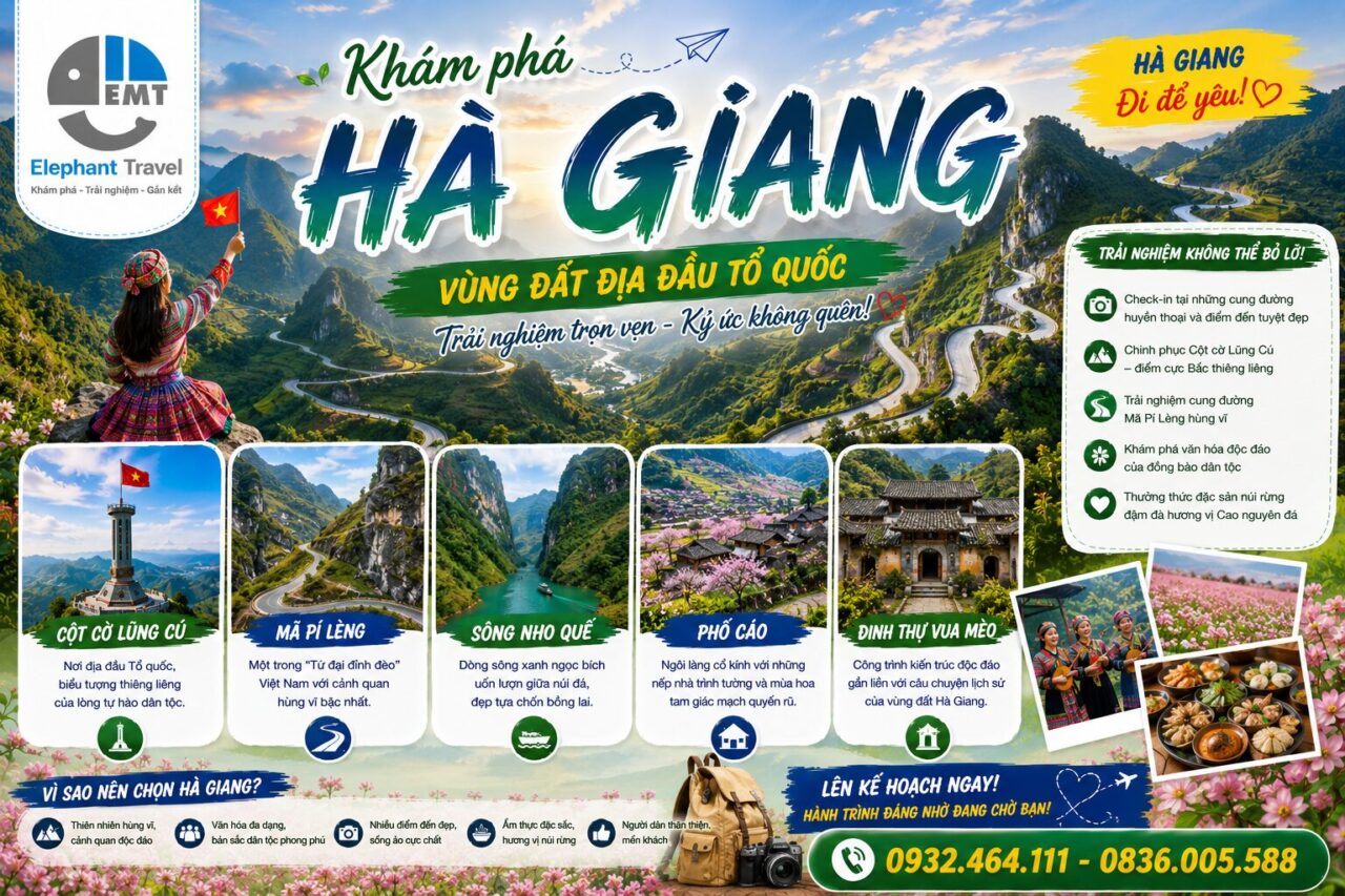 Cẩm nang du lịch Hà Giang: Hành trình chinh phục cao nguyên đá nơi địa đầu tổ quốc