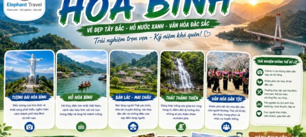 Cẩm nang du lịch Hoà Bình: 5 điều bạn cần biết trước khi khám phá bản tình ca Tây Bắc